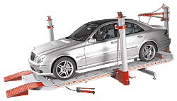 Работы по восстановлению геометрии кузова автомобиля работы на стапеле